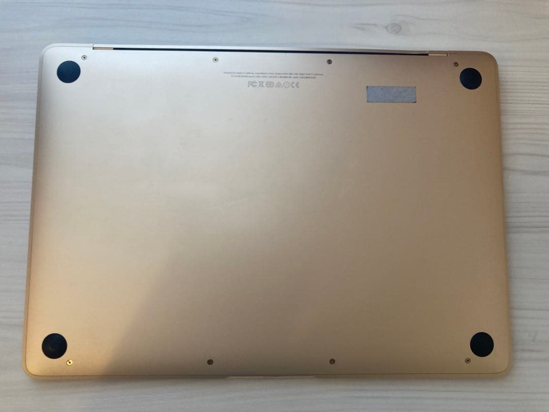 ジャンク】Apple MacBook 12インチ ローズゴールド A1534 - メルカリ