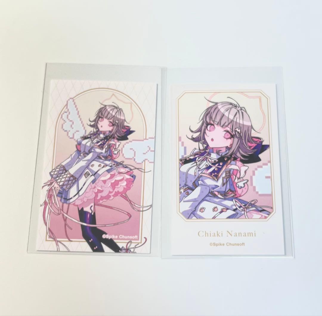 ダンガンロンパ 七海千秋 めつぶしあんこ 天使と悪魔 イラストカード