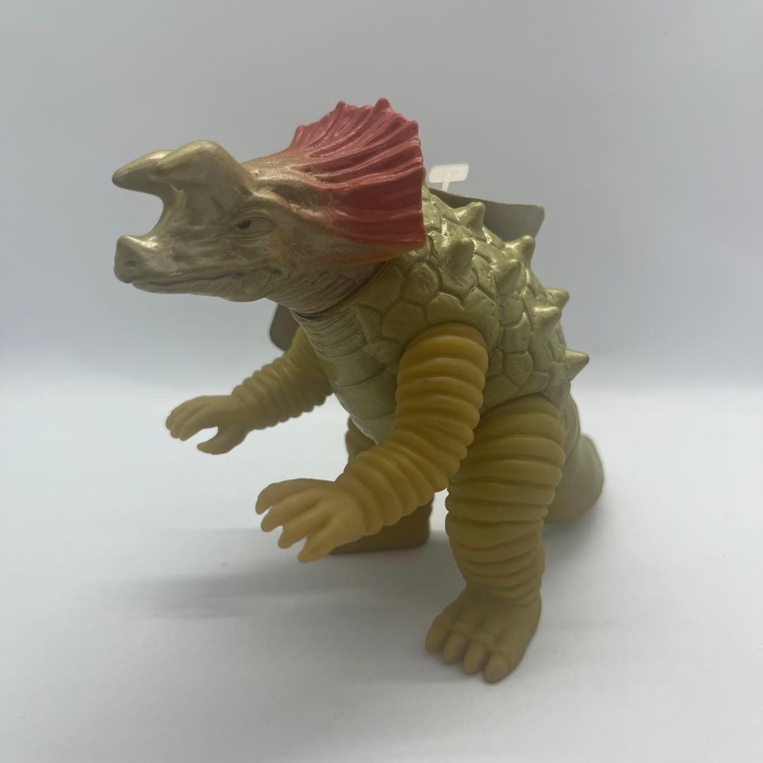 アギラ 2本ツノ ソフビ パチ 怪獣 円谷プロ ブルマァク マルサン