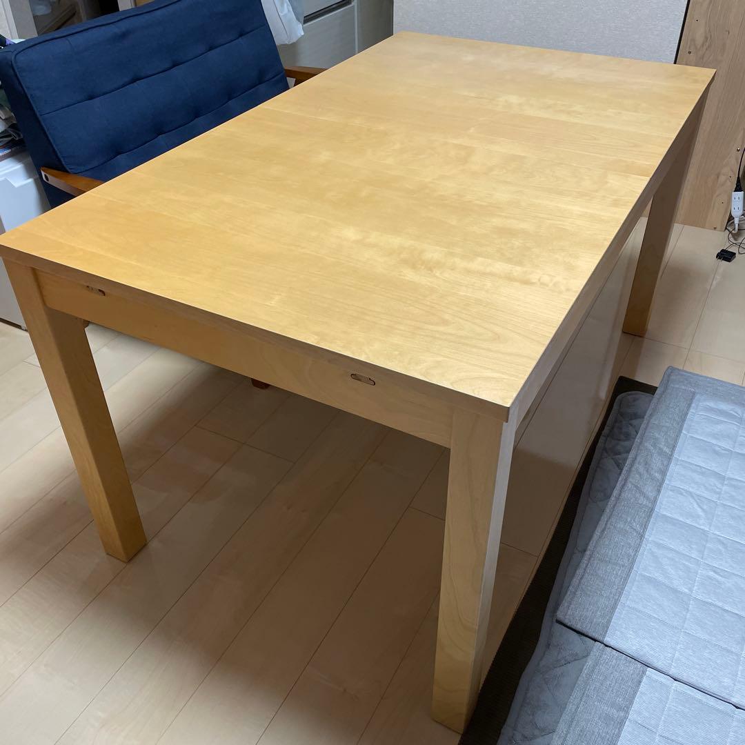 IKEA イケア ダイニングテーブル BJURSTA 伸長式テーブル - メルカリ
