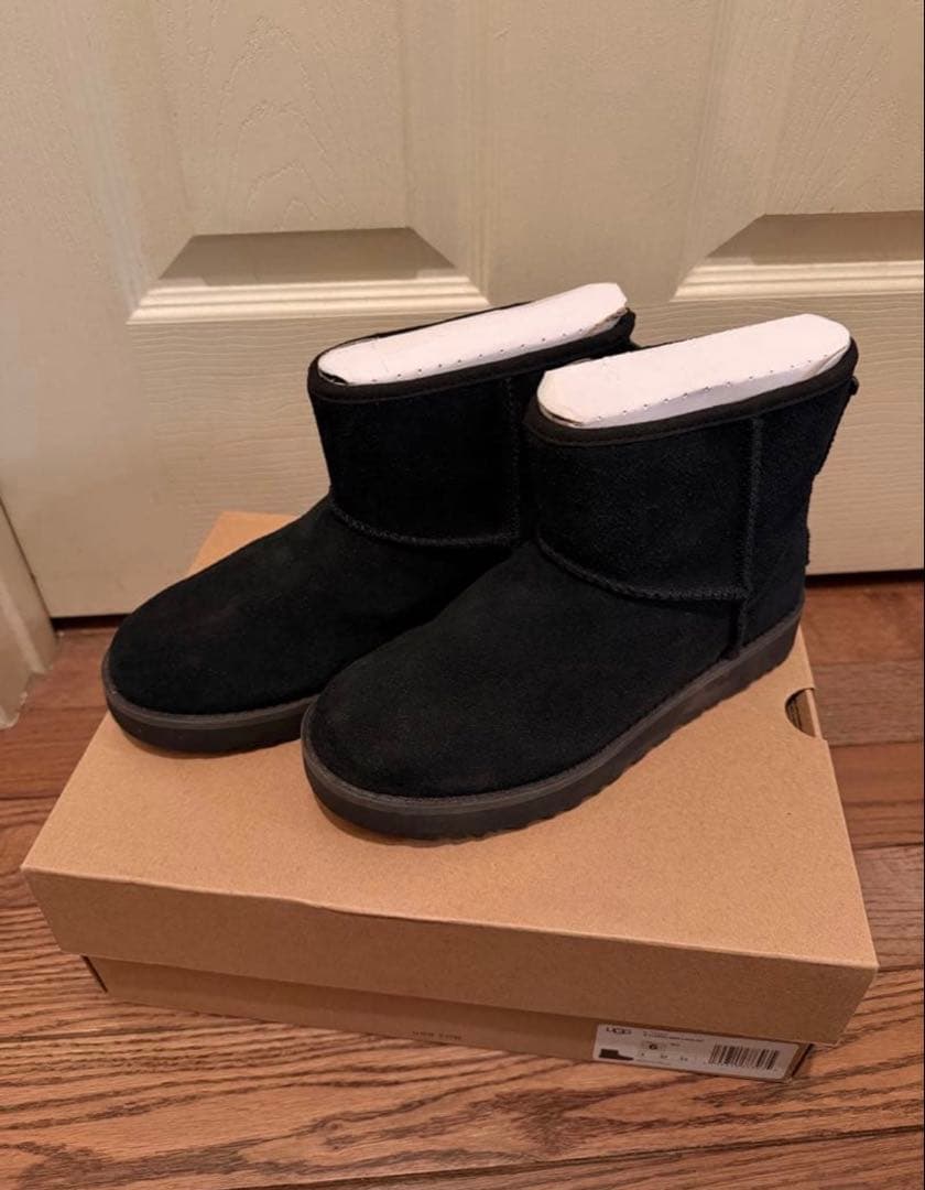 UGG ブラックムートンブーツ 23cm