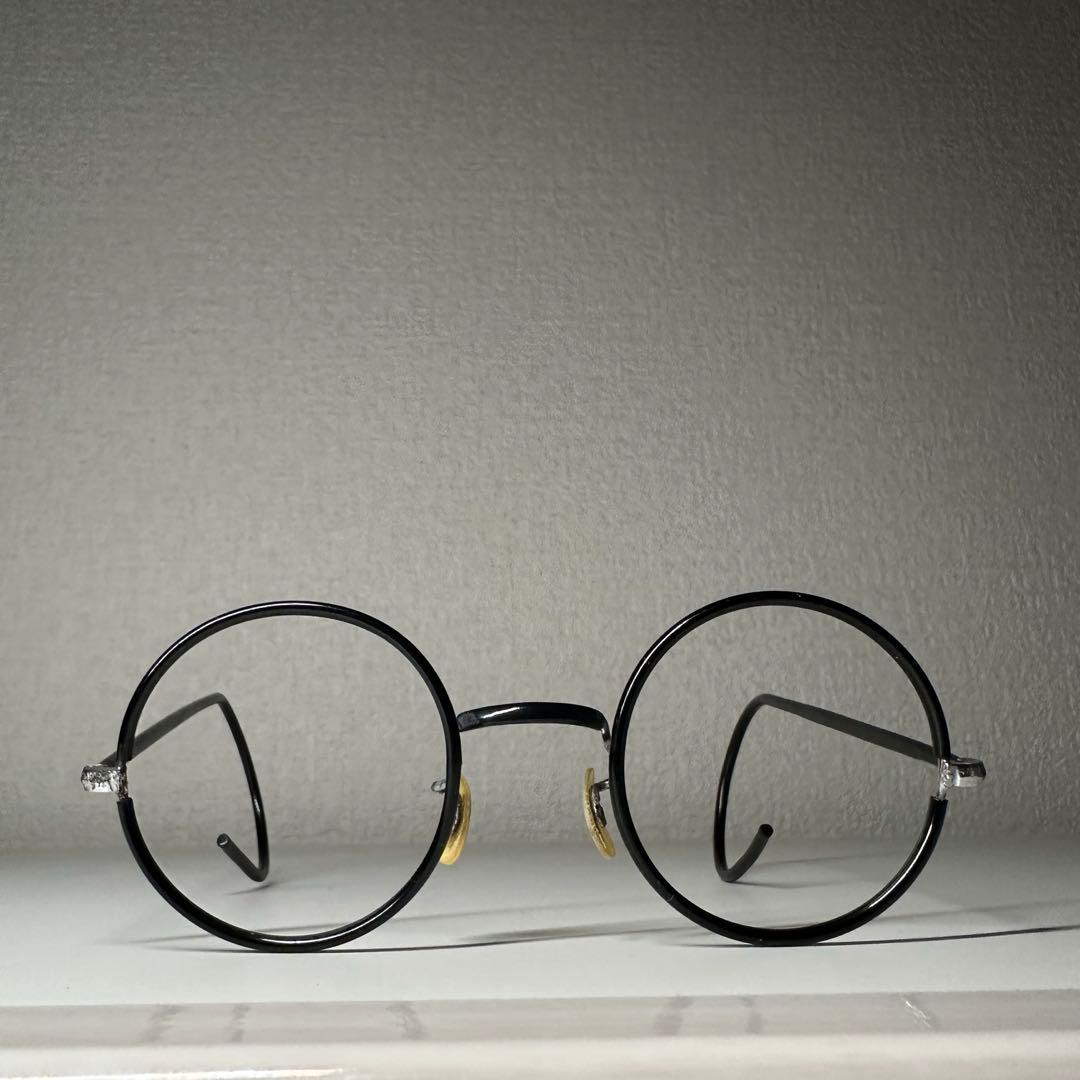 20〜 30s vintage 丸目 縄手 ラウンド メガネフレーム セル巻 - メルカリ