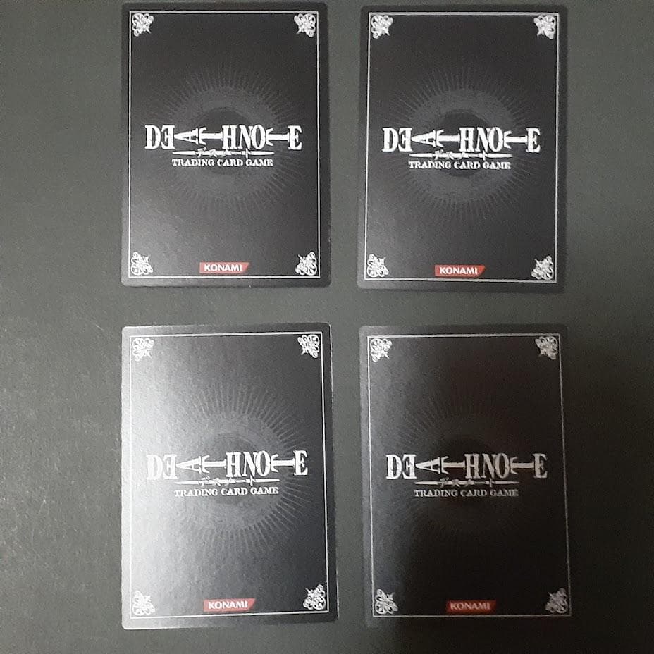 DEATH NOTE デスノート ワタリ L トレーディングカード 4枚セット