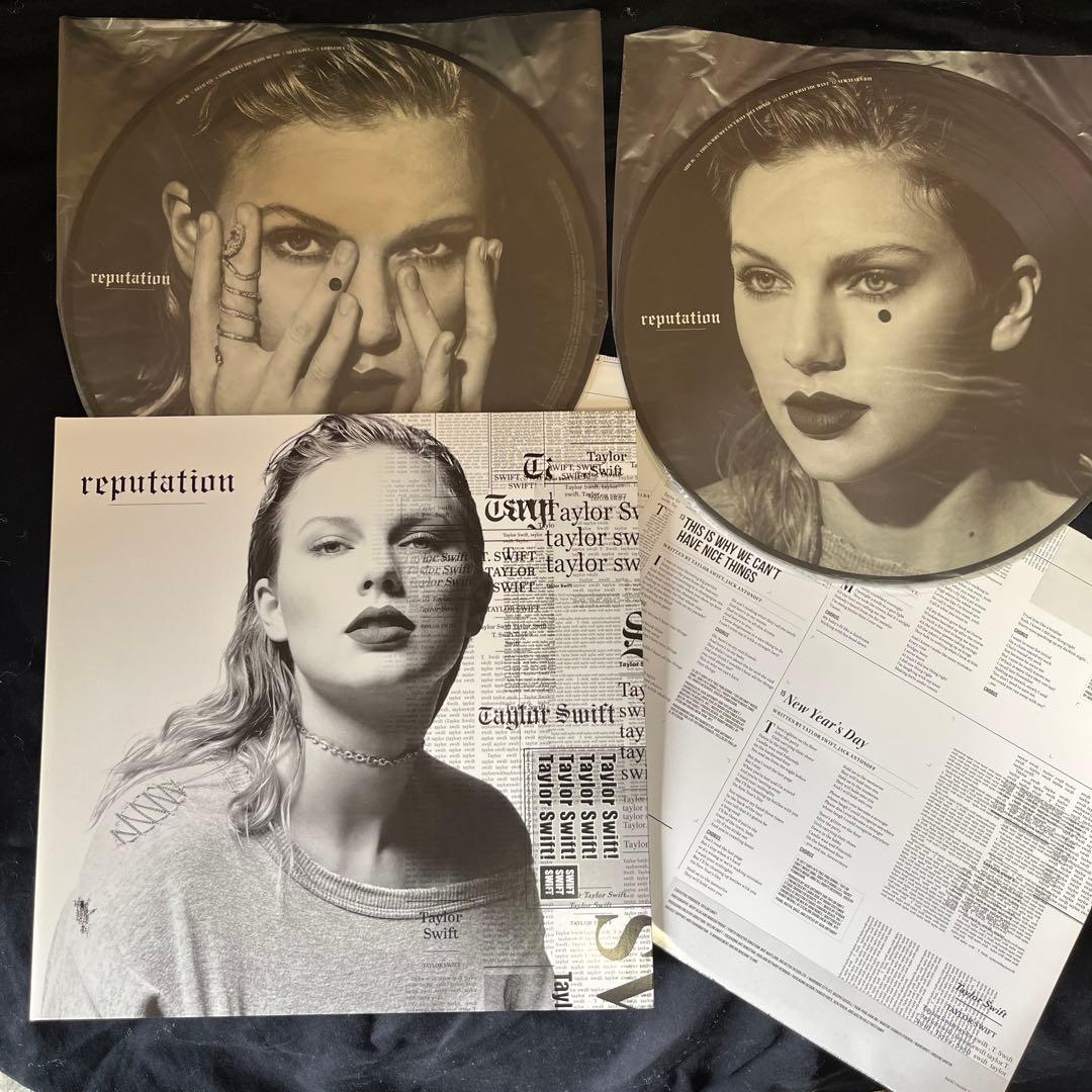 Taylor Swift reputation ピクチャー盤レコード - メルカリ