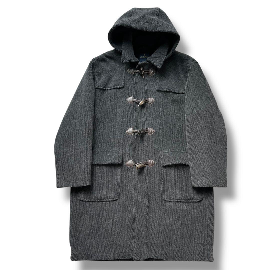 XL ブルックスブラザーズ ダッフルコート ムーアブルック ヘリンボーン