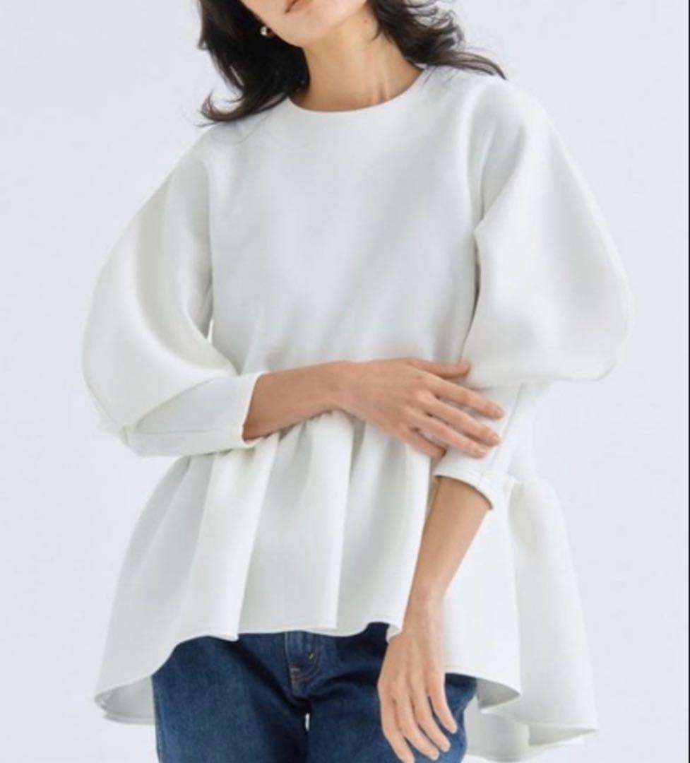 美品】ツルバイマリコオイカワ Kirill キリル ペプラムトップス