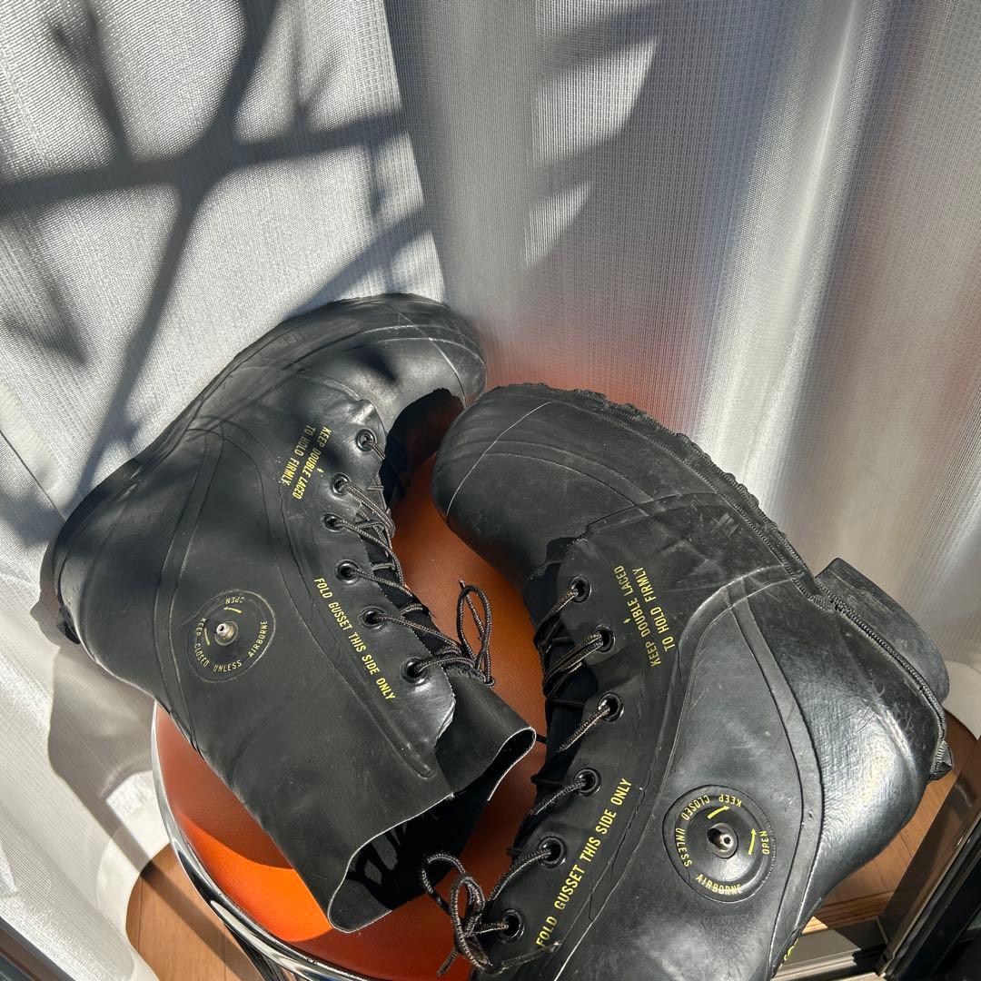 80s vintage us army バニーブーツ ミッキーマウスブーツ - メルカリ