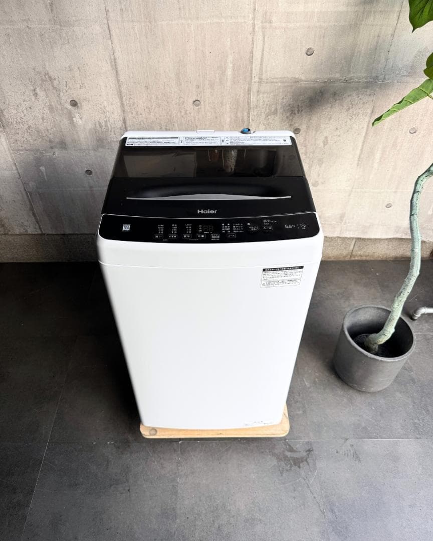設置まで✨ Haier 一人暮らし洗濯機 5.5kg✨ 2022年製⭕️