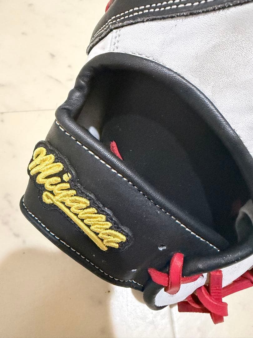 極美品✨ミヤマグローブ ファーストミット 左投げ - グローブ通販