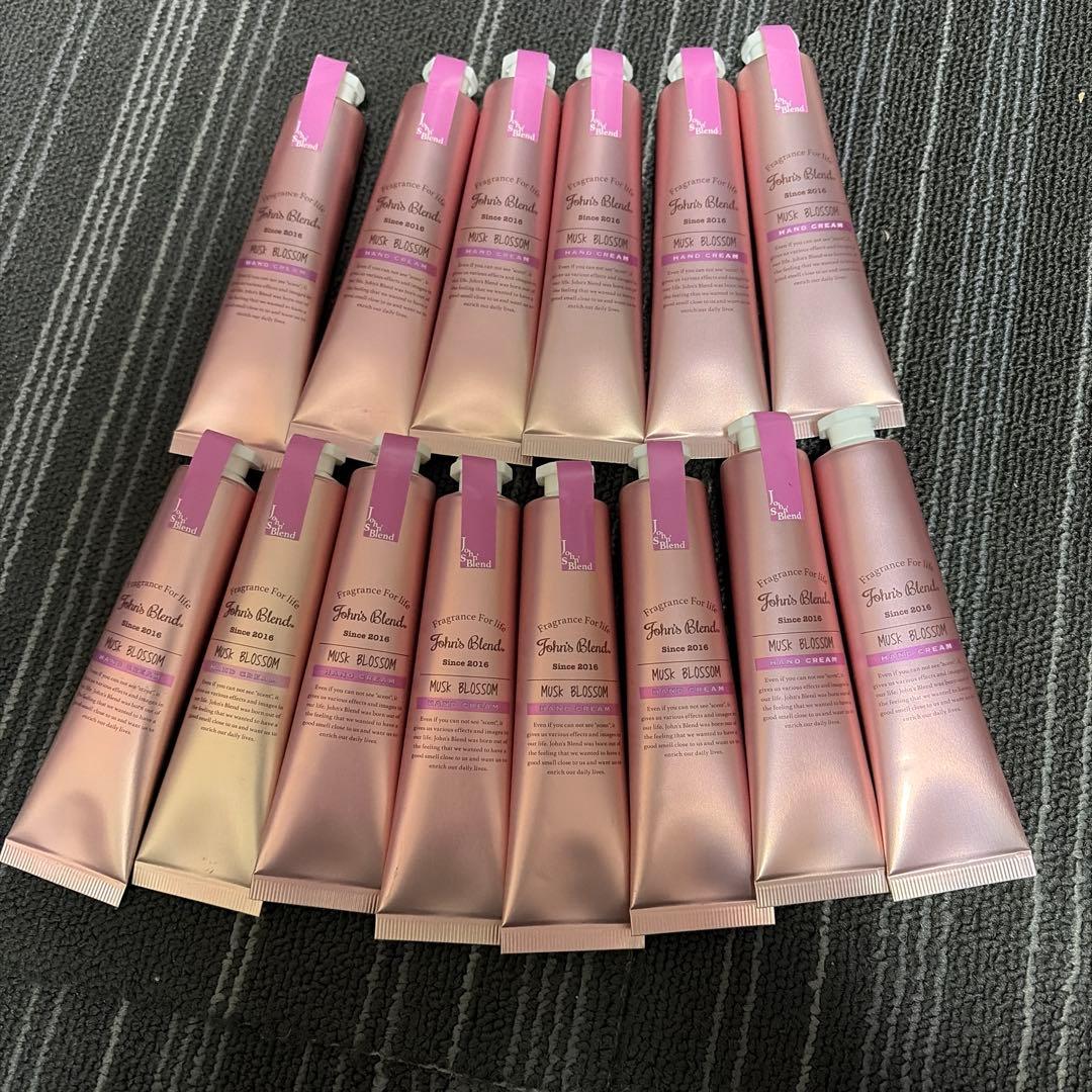 John's Blend Musk Blossom ハンドクリーム　14本セット 新着情報／【John's Blend】桜をまとった春の香りを胸いっぱいに