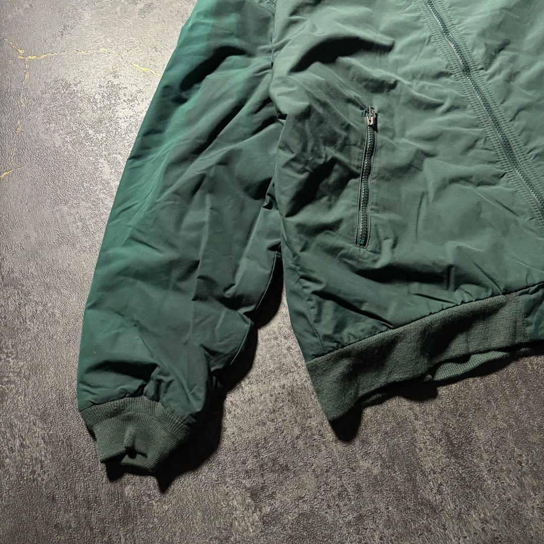 L.L.Bean エルエルビーンウォームアップジャケットグリーンフリース古着M