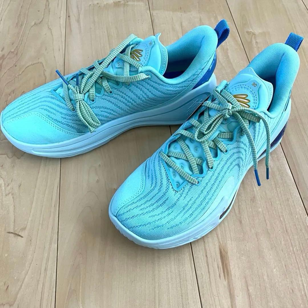 値下げ！！ 【新品】CURRY 12 水色 シューズ 超貴重 26.5 - メルカリ