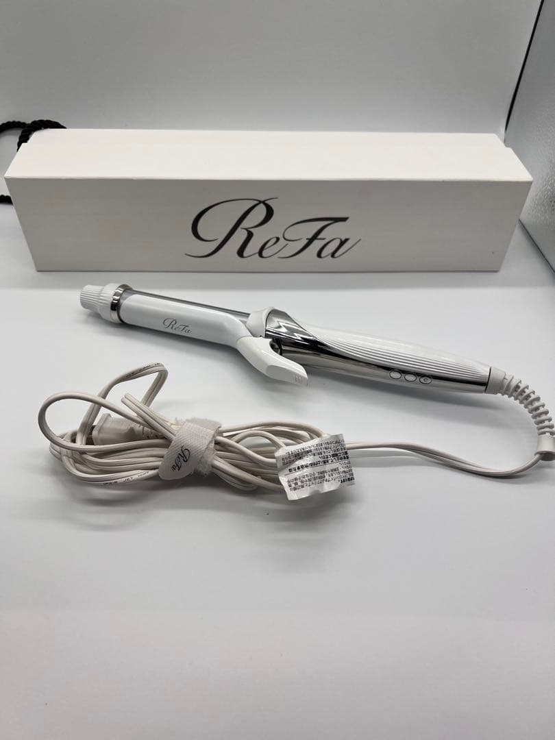 ヘアアイロン ReFa RE-AG00A WHITE 26mm ReFa（リファ） 正規販売店 ビューテック カールアイロン 26mm ReFa RE