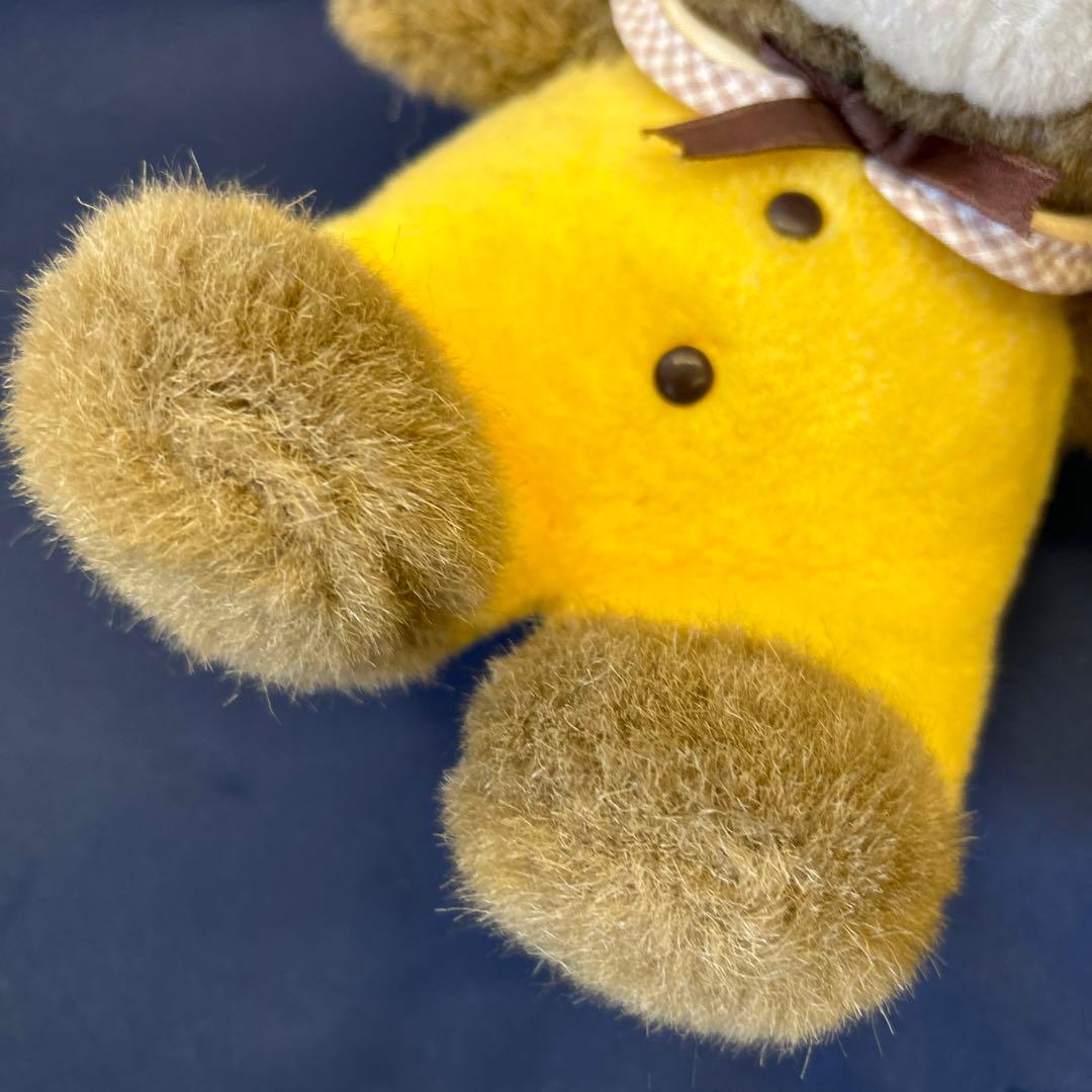 昭和レトロ 希少 FINE Success 吉徳 クマ ぬいぐるみ 黄色 - メルカリ