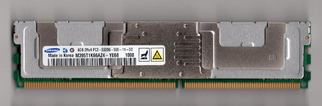 DDR2 FB-DIMM PC2-5300G 8GB 16枚 [D2G#1] - メルカリ