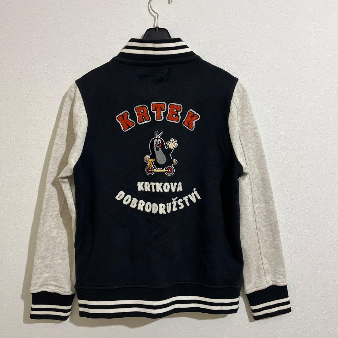 graniph グラニフ krtek クルテク スウェットスタジャン ブルゾン