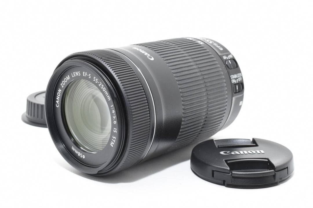 【実用美品】キヤノン EF-S 55-250mm F4-5.6 IS STM Amazon.co.jp: Canon レンズ EF-S55-250mm F4-5.6 IS STM : 家電＆カメラ