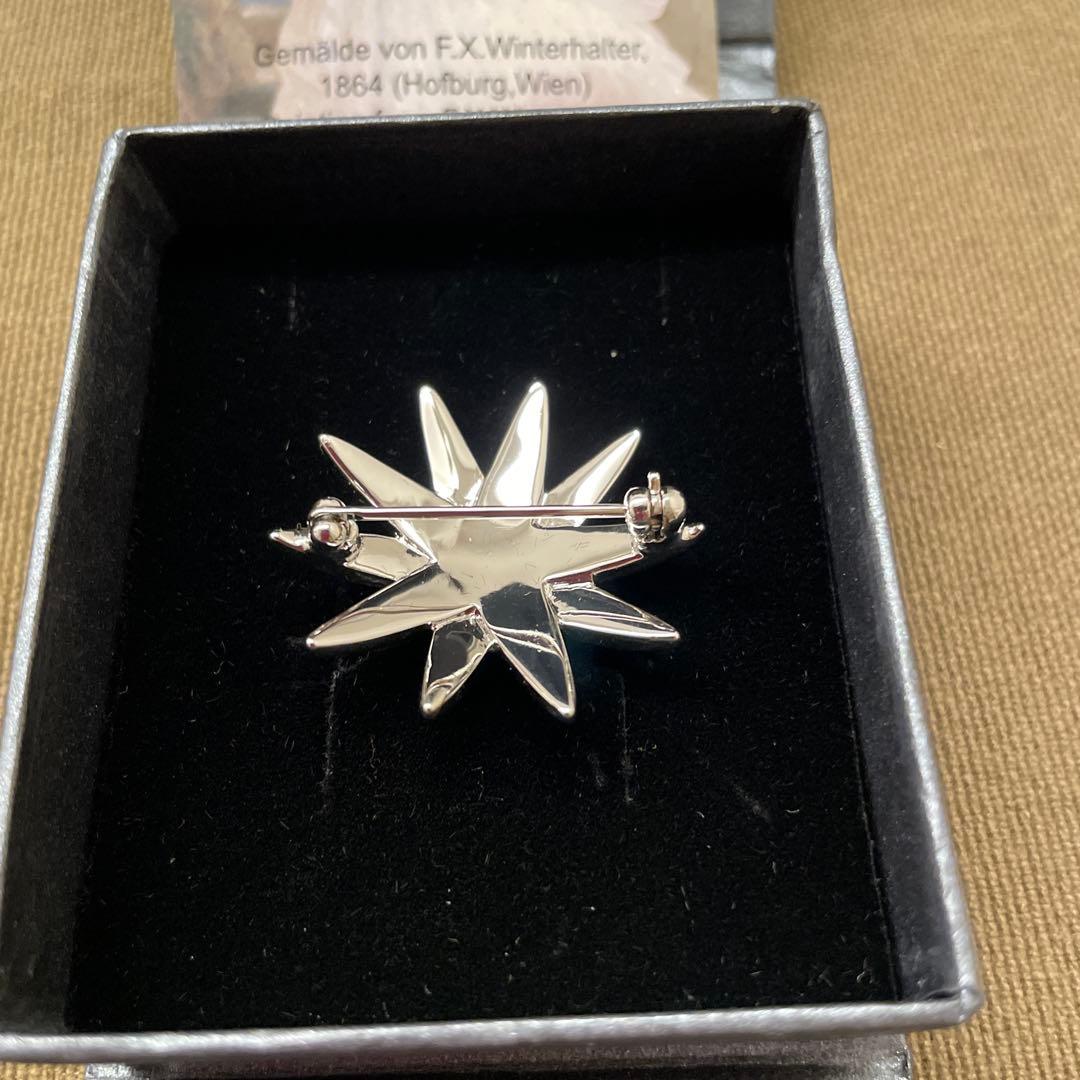 星形 スワロフスキーブローチ シシィ、ウイーン - メルカリ
