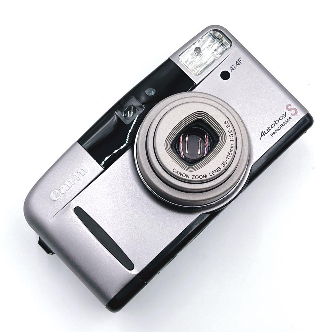 未使用級・動作品】 Canon Autoboy S コンパクトフィルムカメラ - メルカリ