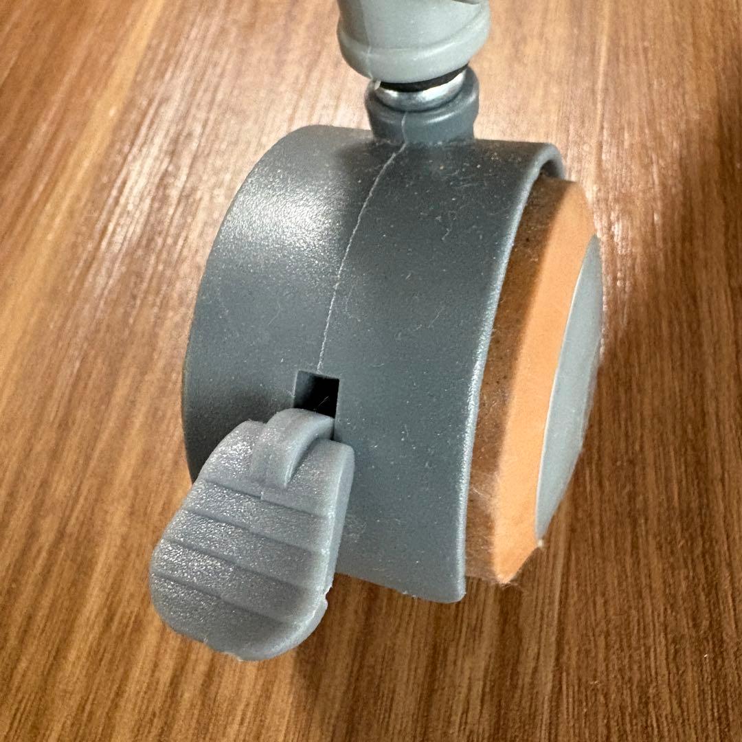 Mozalida折りたたみベビーベッド グレー メッシュカバー付き - メルカリ