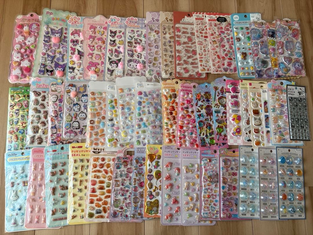 大量50枚まとめ売り シール 交換用・コレクション用 卒業 引退 - メルカリ