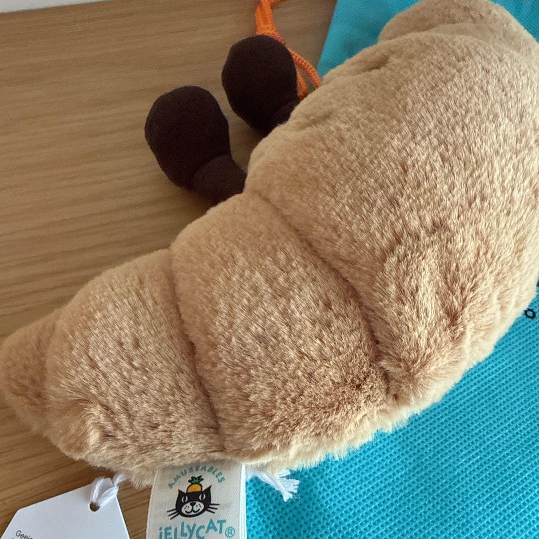Jellycat ジェリーキャット クロワッサン パンぬいぐるみ S 正規品
