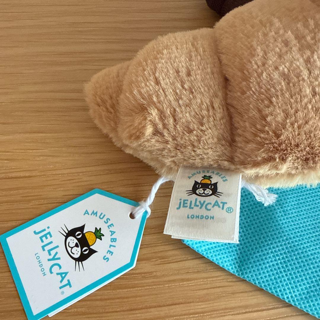 Jellycat ジェリーキャット クロワッサン パンぬいぐるみ S 正規品