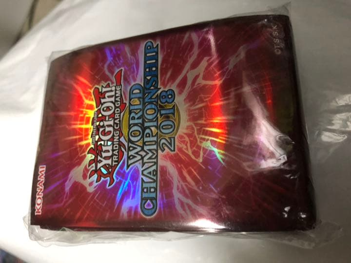 遊戯王WorldChampionship2018スリーブWCS赤 遊戯王WCS2019 スリーブ 赤