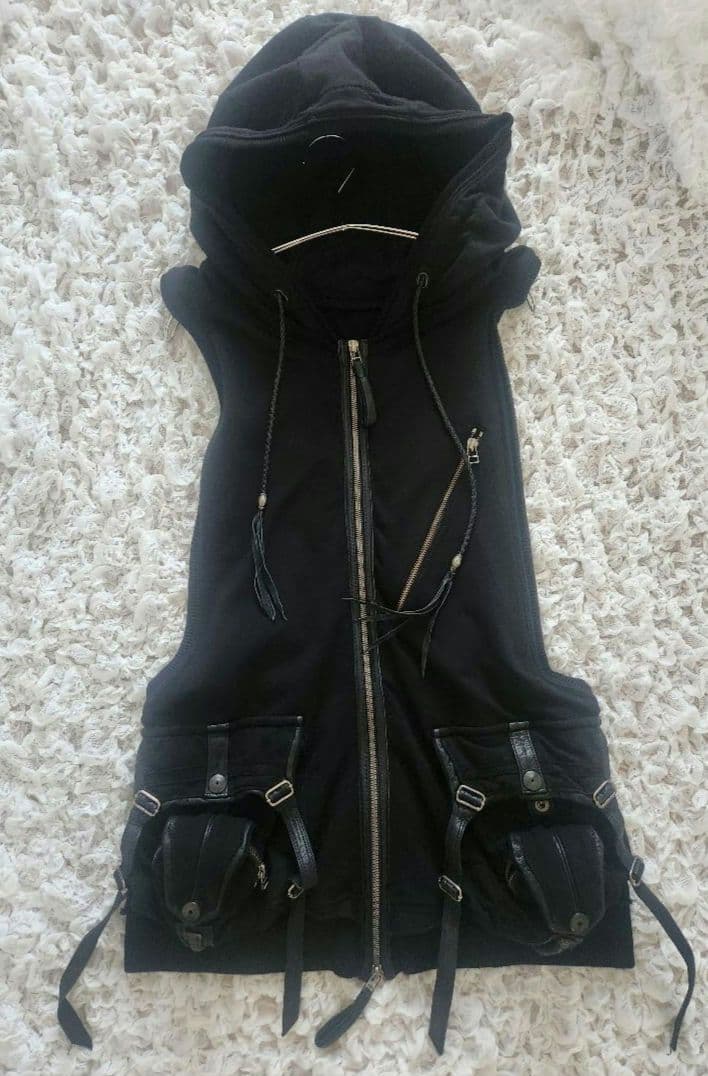 kmrii ケムリノースリーブ パーカー ベスト 平成 Y2K - メルカリ