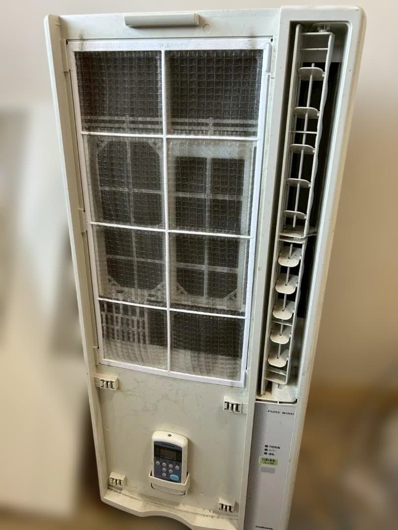 激安 ウインドウエアコン コロナ 窓用エアコン CW-F1618 中古現状動作