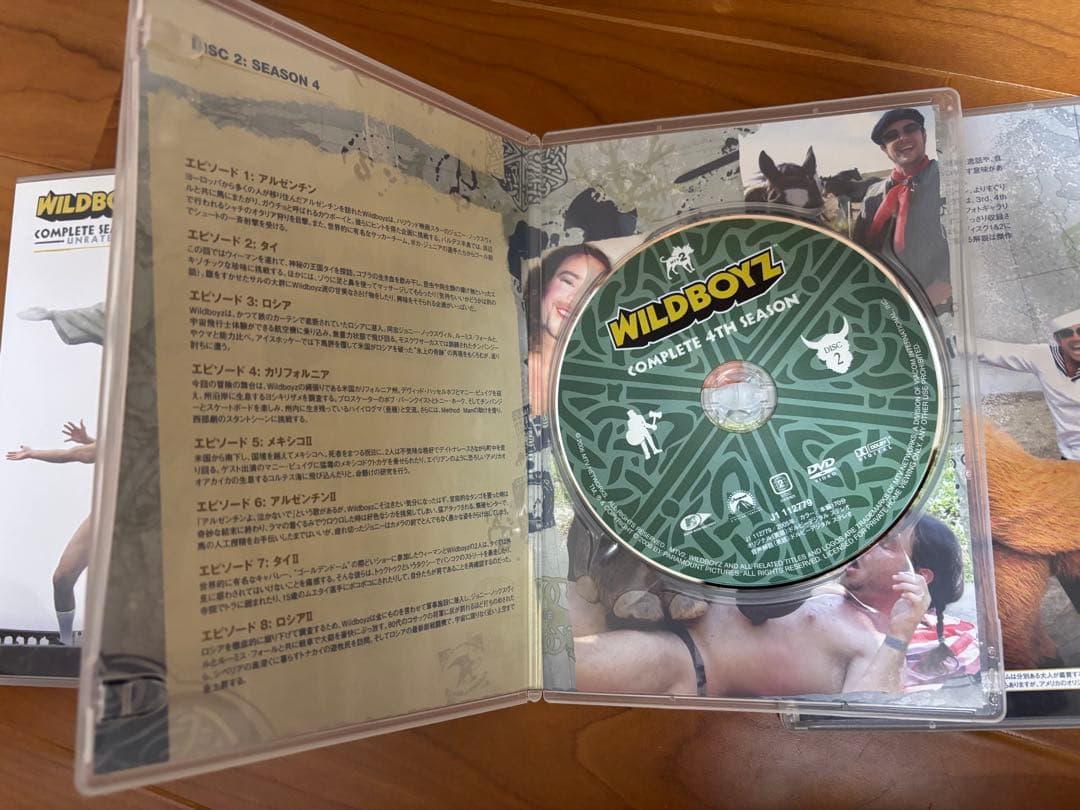 お笑い・バラエティ WILDBOYZ UNRATED COMPLETE SEASONS 3&4