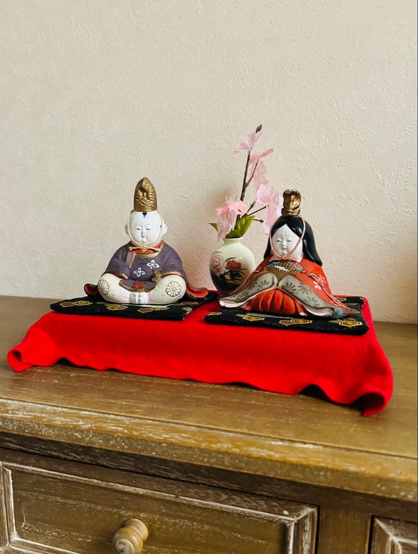 御所人形 親王飾り お内裏様 お雛様 アンティーク 骨董品 値下げ応相談