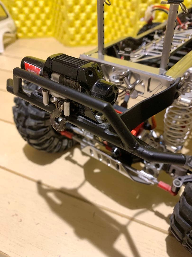 タミヤラジコンCR01フルセット 希少レアパーツカスタムウインチ付き