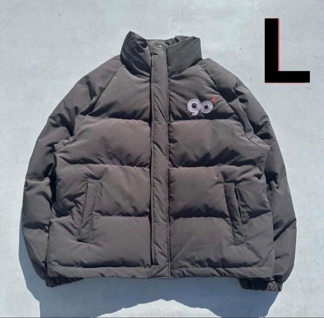 9090 ダウンジャケット Lサイズ ブラック - メルカリ
