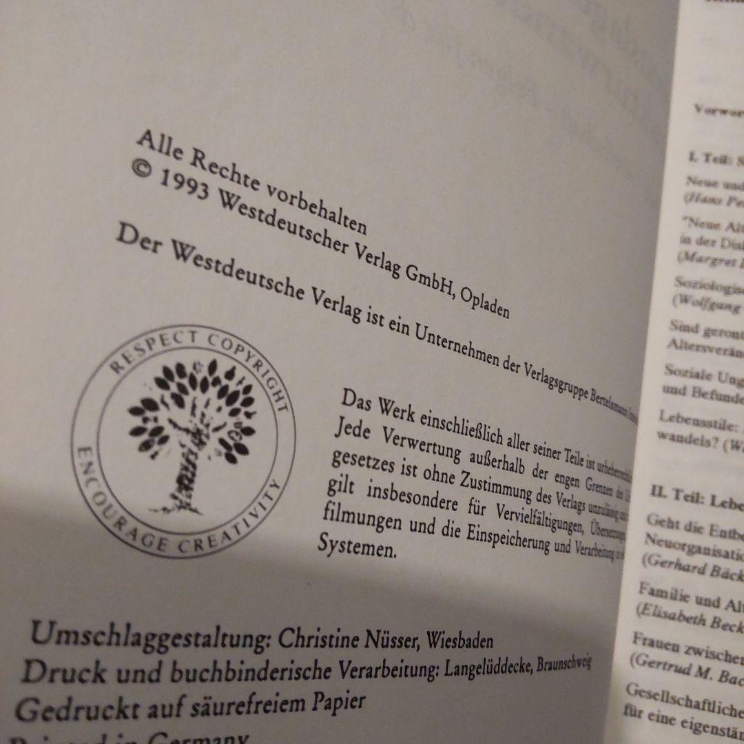 Lebenslagen im Strukturwandel ドイツ語 高齢化