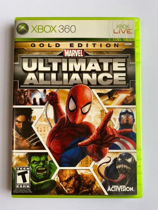 XBOX ULTIMATE ALLIANCE GOLD EDITION 北米版 Amazon.com: Marvel Ultimate Alliance Gold Edition -Xbox 360