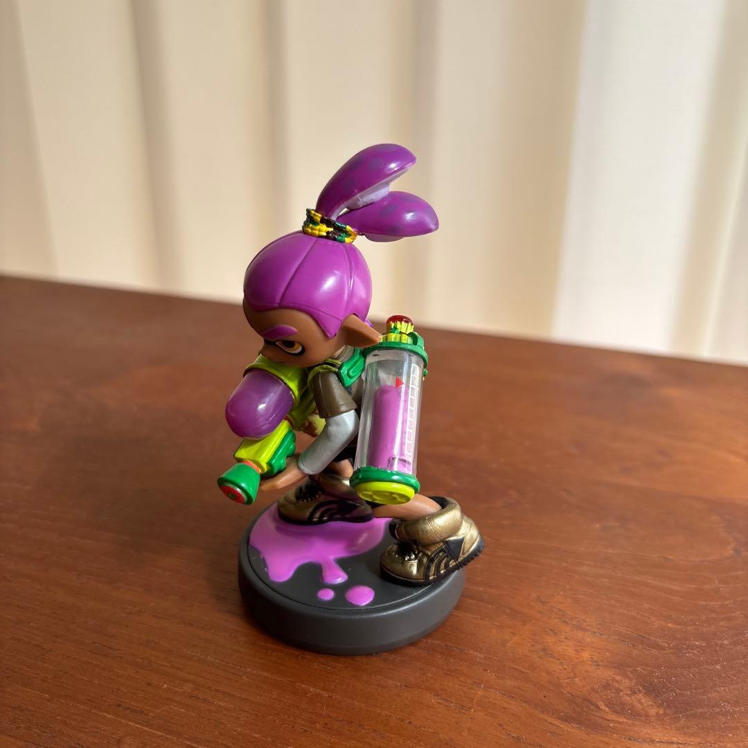 amiibo ボーイパープル アミーボ スプラトゥーン - メルカリ