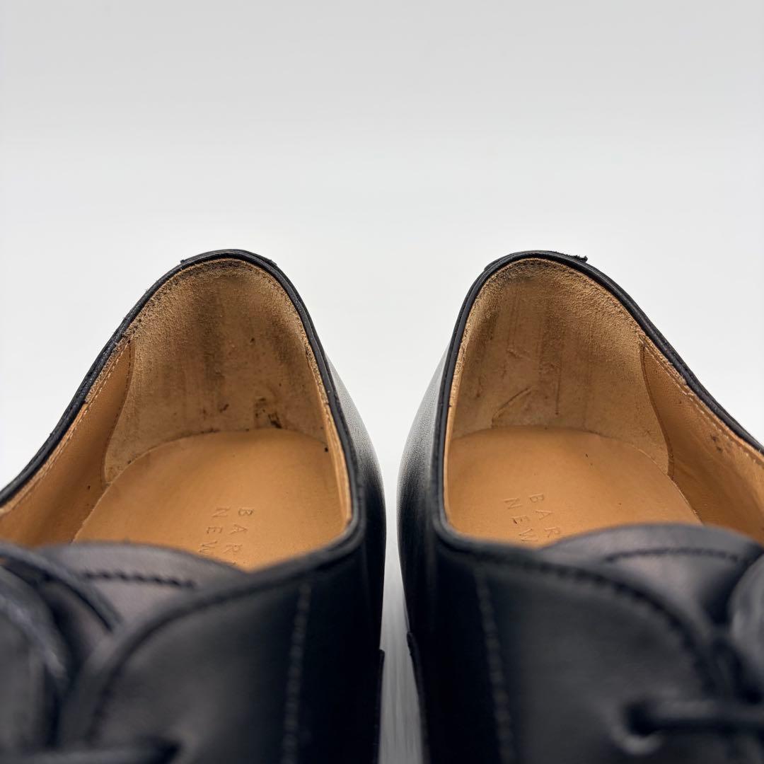 展示品】バーニーズニューヨーク ストレートチップ 27cm 黒 内羽根