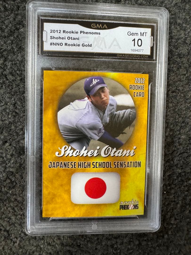 大谷翔平 花巻東 2012 ルーキーカード Gem MT 10 - メルカリ