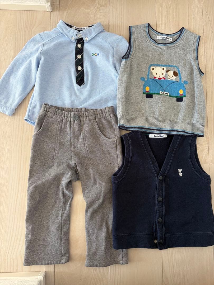 familiar ファミリア 90 boy 男の子 フォーマル セット - メルカリ