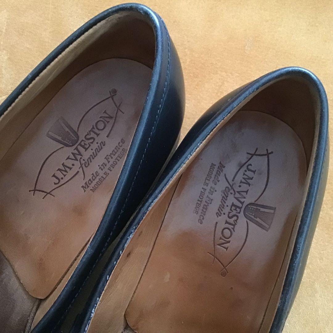 J.M.WESTON 180ローファー 4C ボックスカーフ ブラック