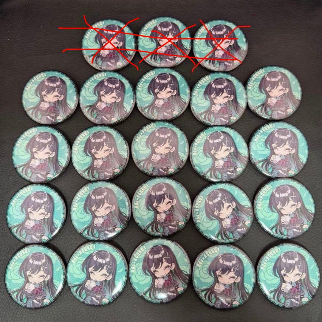 Ado ラウンドワン コラボキャンペーン トレーディング缶バッジ 20枚セット Ado ラウンドワン コラボキャンペーン トレーディング缶バッジ 20枚