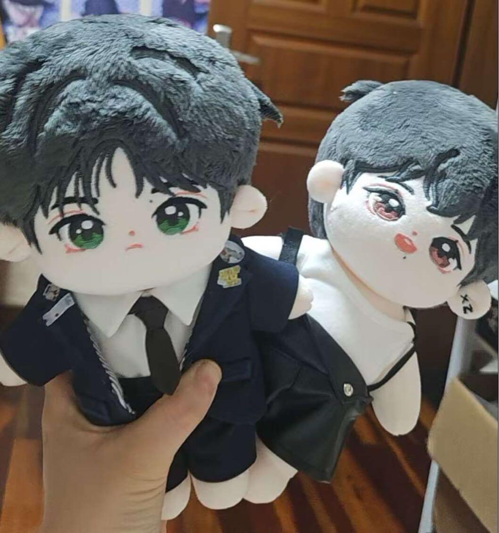 bjyx20cmぬいぐるみ王一博20cmぬいぐるみ肖战ぬいぐるみ 博君一肖