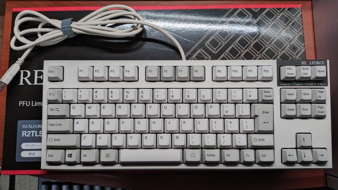 【動作確認／LED難あり】リアルフォース PFU Limited Edition 買い換え検討中？】静電容量無接点方式の王様：リアルフォース