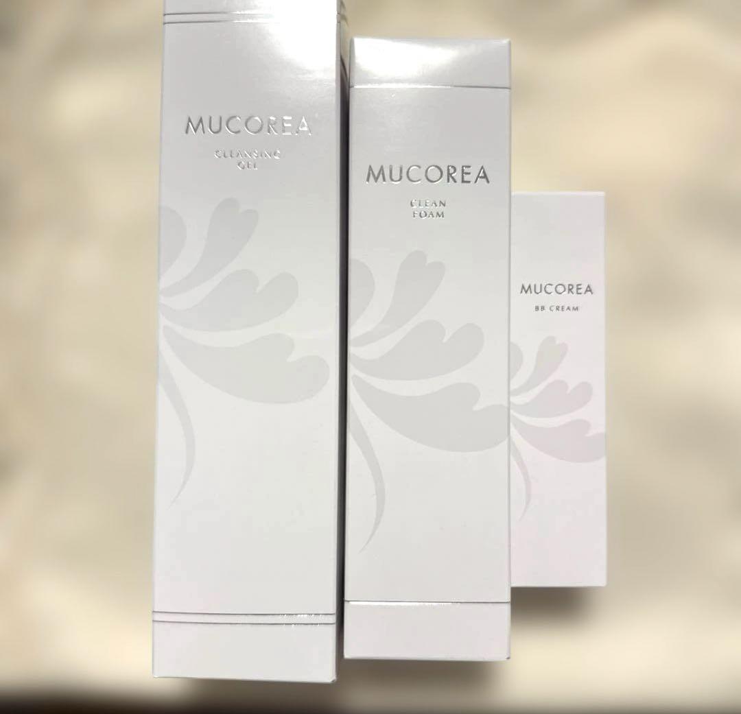 サンベールムコ多糖 ムコレア3点セット(クレンジング 洗顔 BBクリーム)