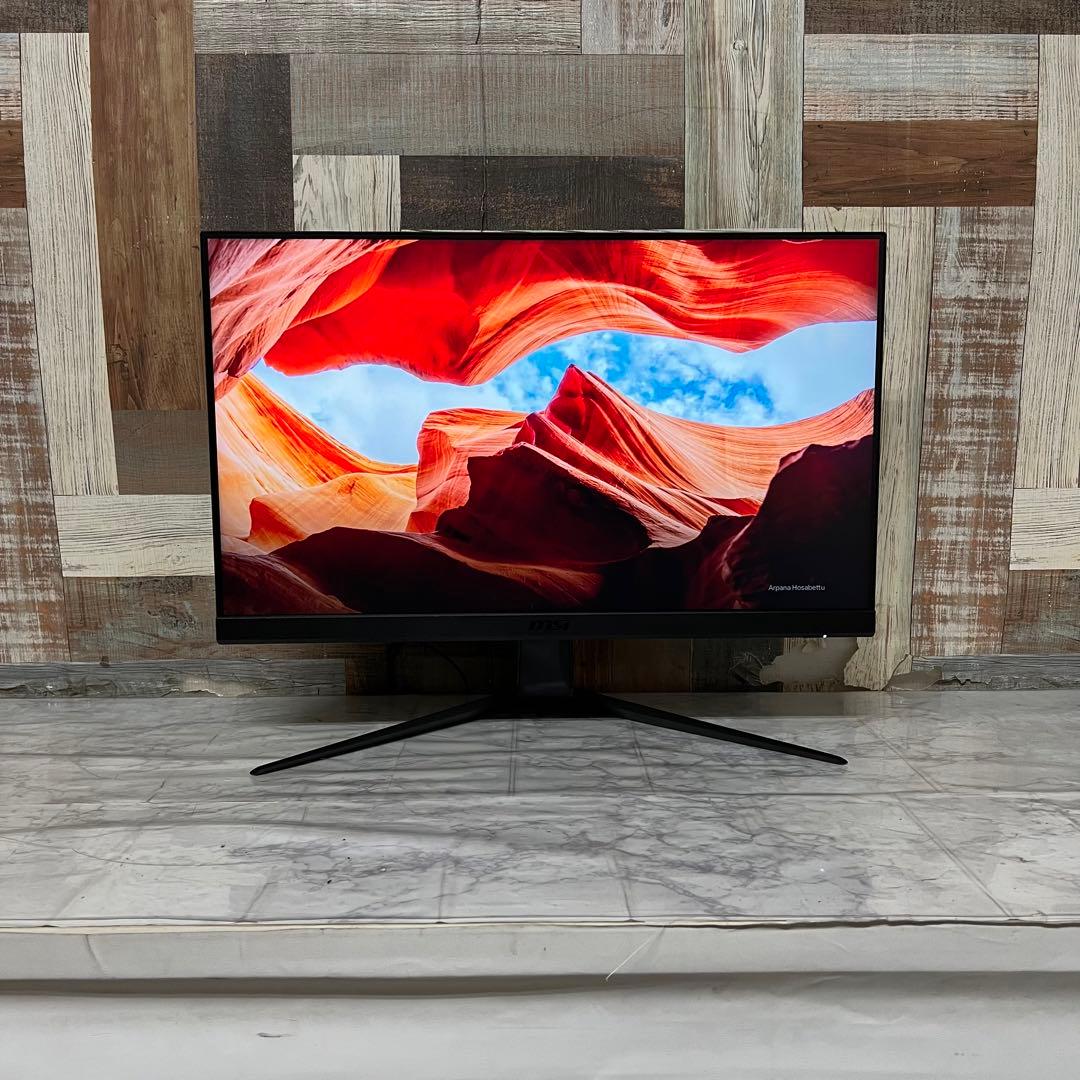 即日受渡❣️全国送料込3年前購入msi24型フルHDゲーミングモニター