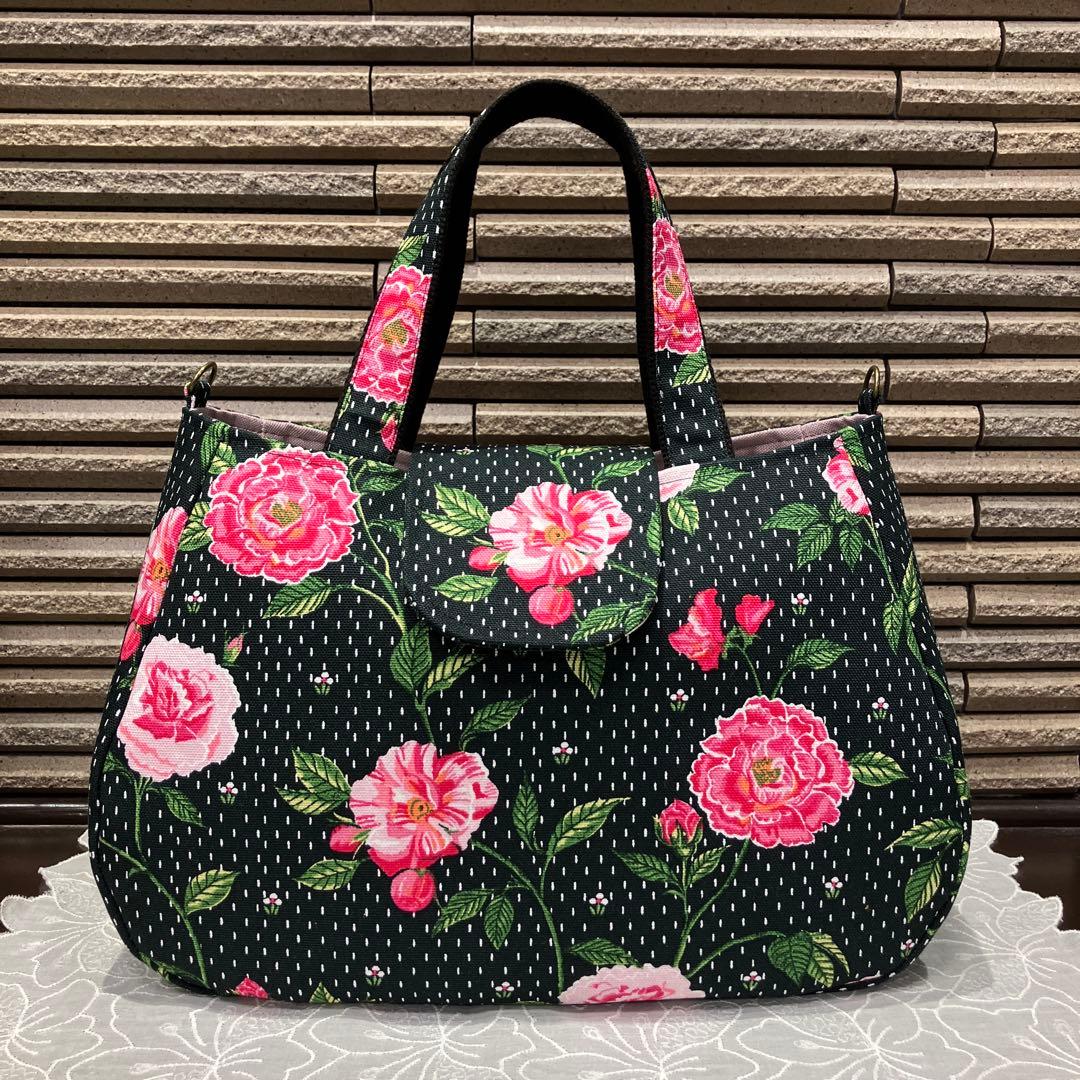 ハンドメイド＊蓋付きトートバック・キャスキッドソン - メルカリ