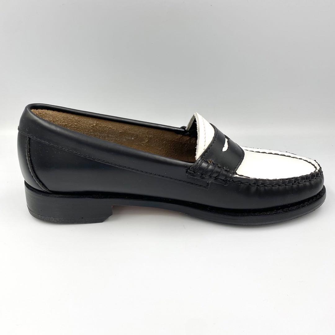 ghbass ローファー 白黒 US8.5 26cm - メルカリ うめぞさん専用G.H.