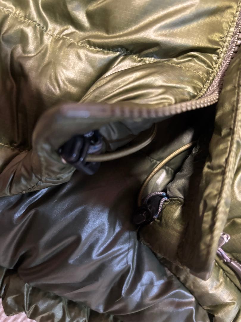 h*o様 mont-bell アルパインダウンジャケット オリーブ 800fp - メルカリ