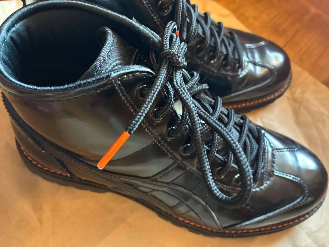 オニツカタイガー メキシコリンカン ブーツ 24.5 未使用紐付き - メルカリ